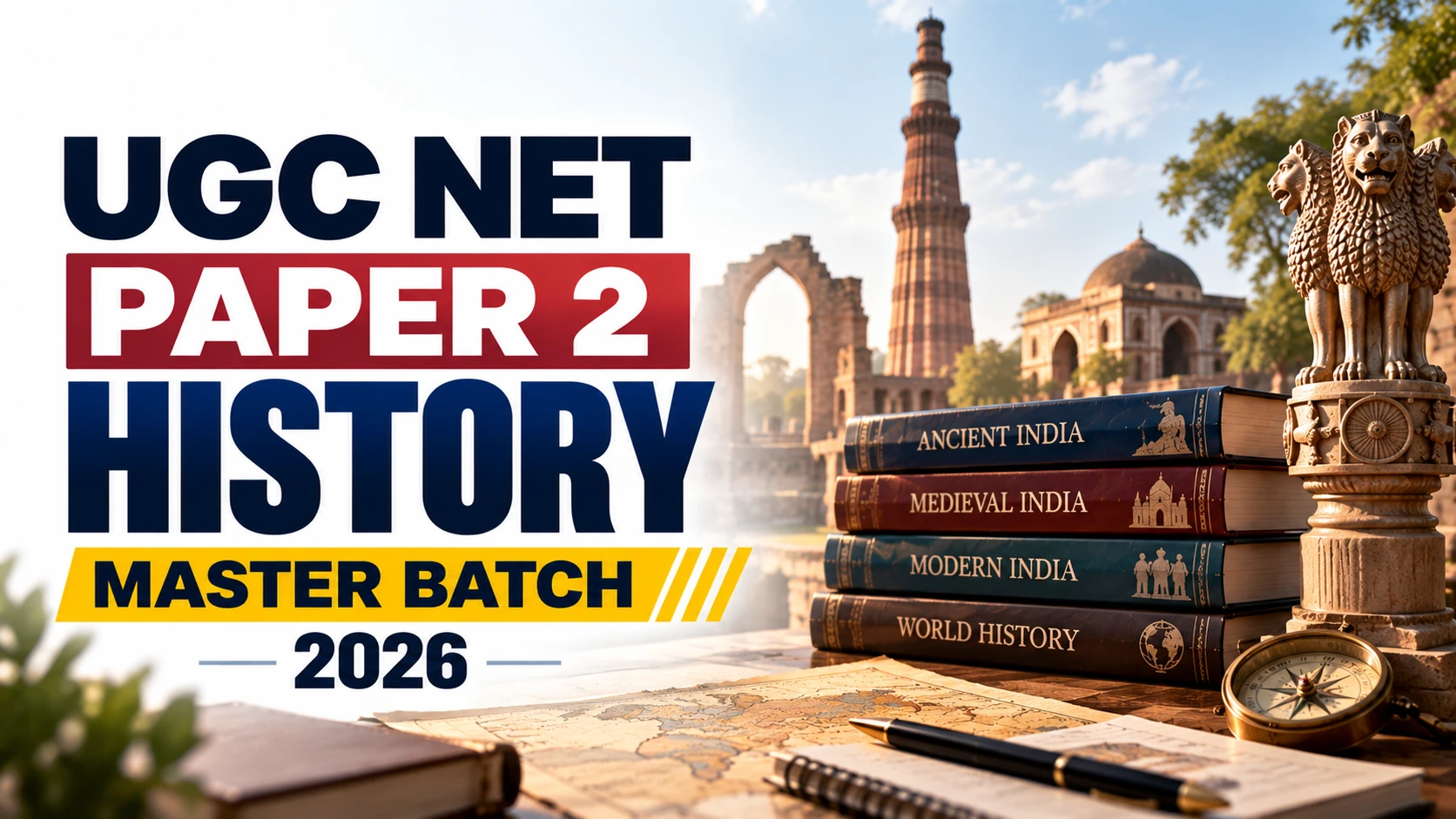 UGC NET Paper 2 History (Master Batch 2026)