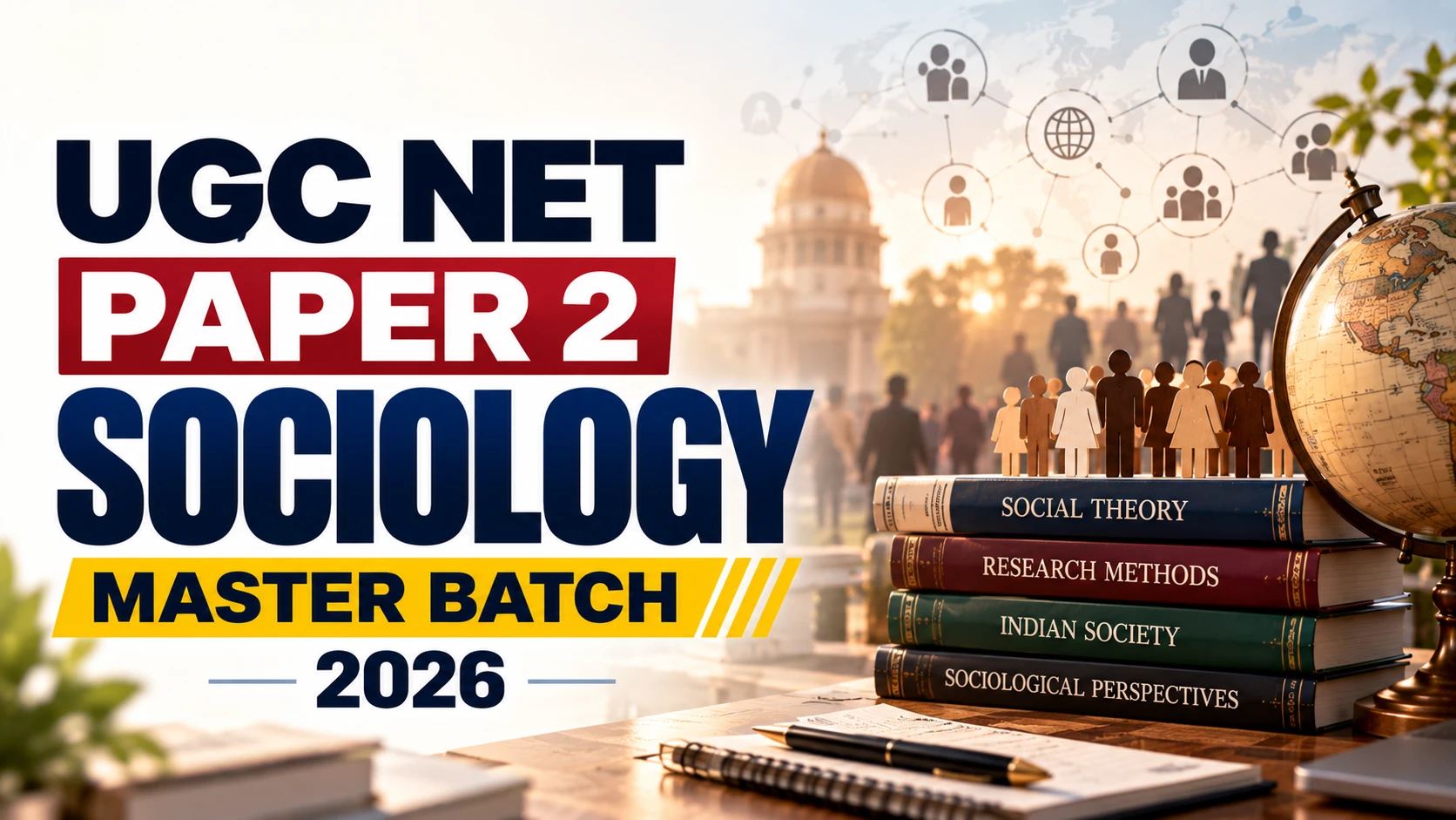 UGC NET Paper 2 Sociology (Master Batch 2026)